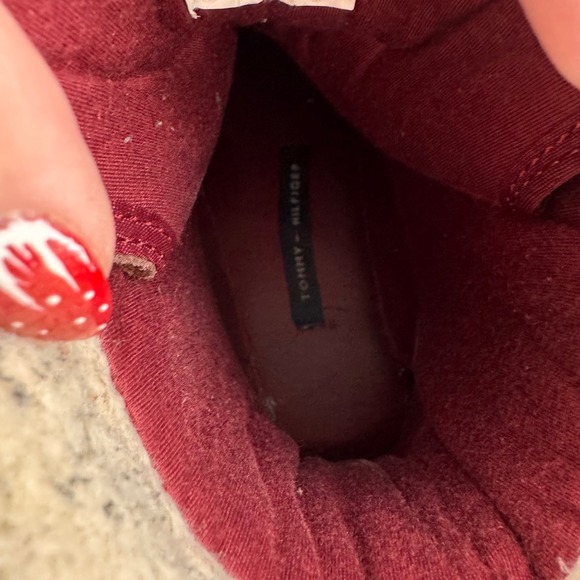 Tommy Hilfiger Women's TW Russel Duck Boots Fur Lined Leather Brown 6 Snow Rain - Picture 9 of 11